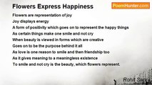 Rohit Sapra - Flowers Express Happiness