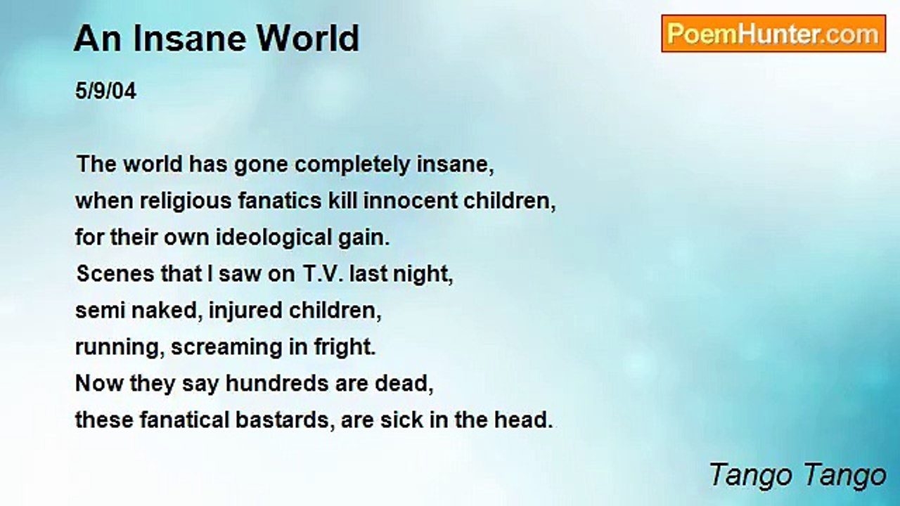Tango Tango - An Insane World