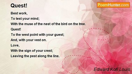 Edward Kofi Louis - Quest!