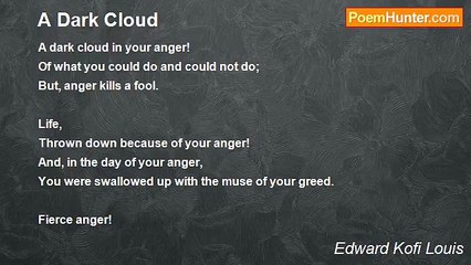 Edward Kofi Louis - A Dark Cloud
