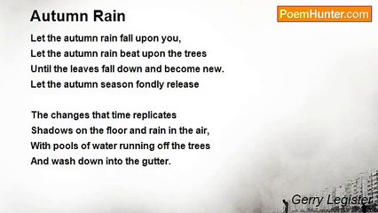 Gerry Legister - Autumn Rain