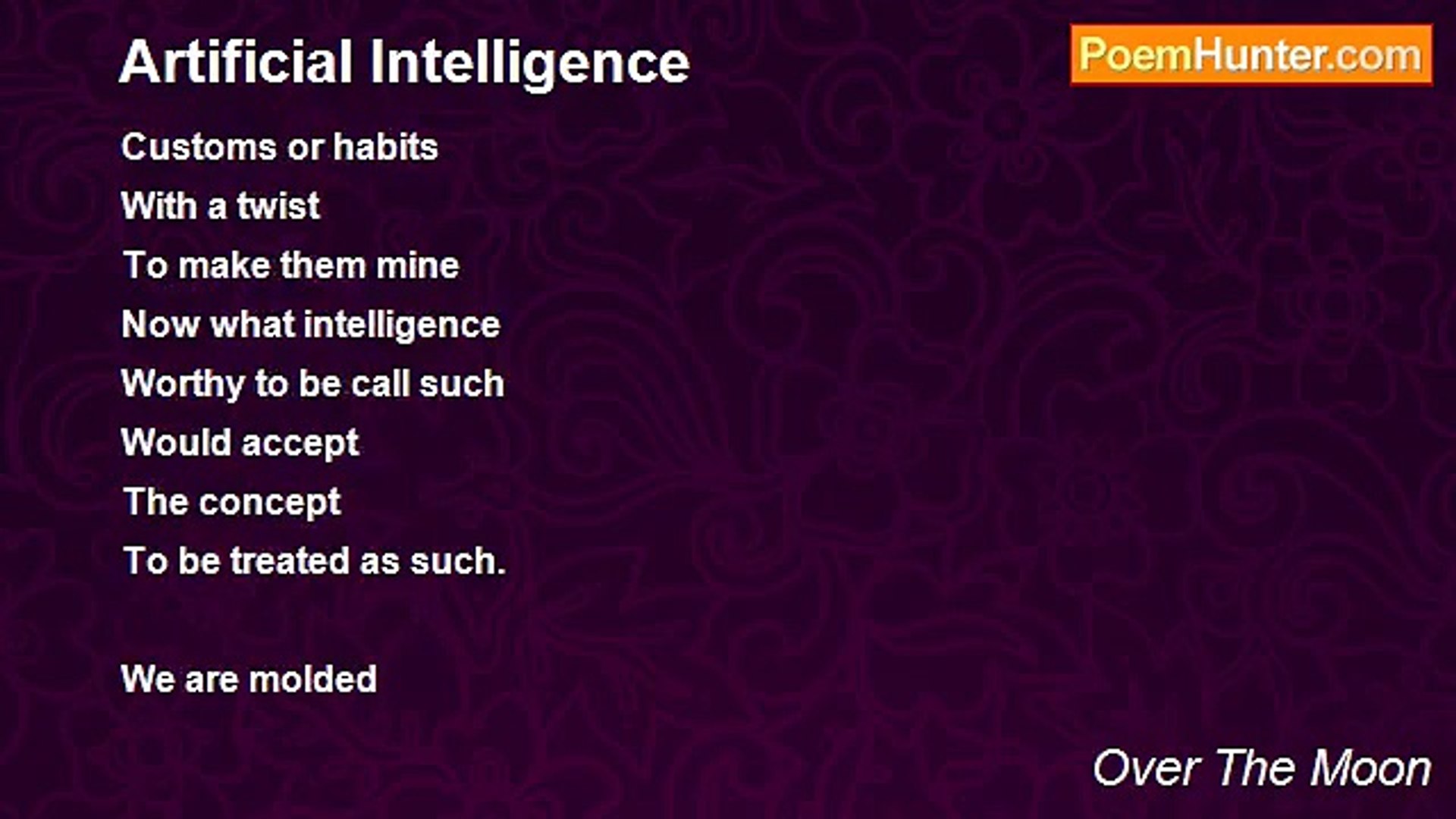 ⁣Holly Moon - Artificial Intelligence