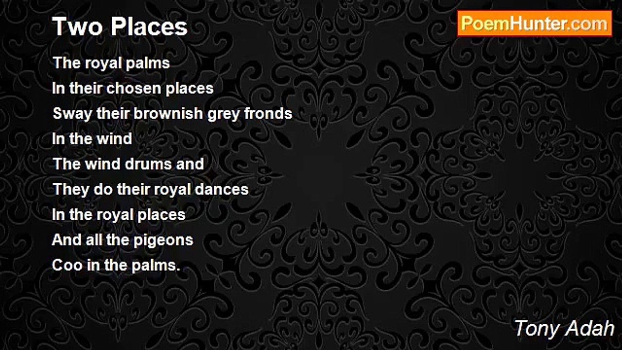 Tony Adah - Two Places