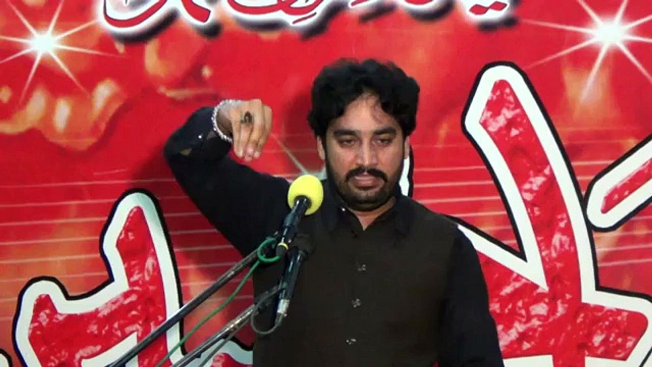 Waseem Baloch 4th Muharram 2014 at Imran Wali, Sialkot, Pakistan.