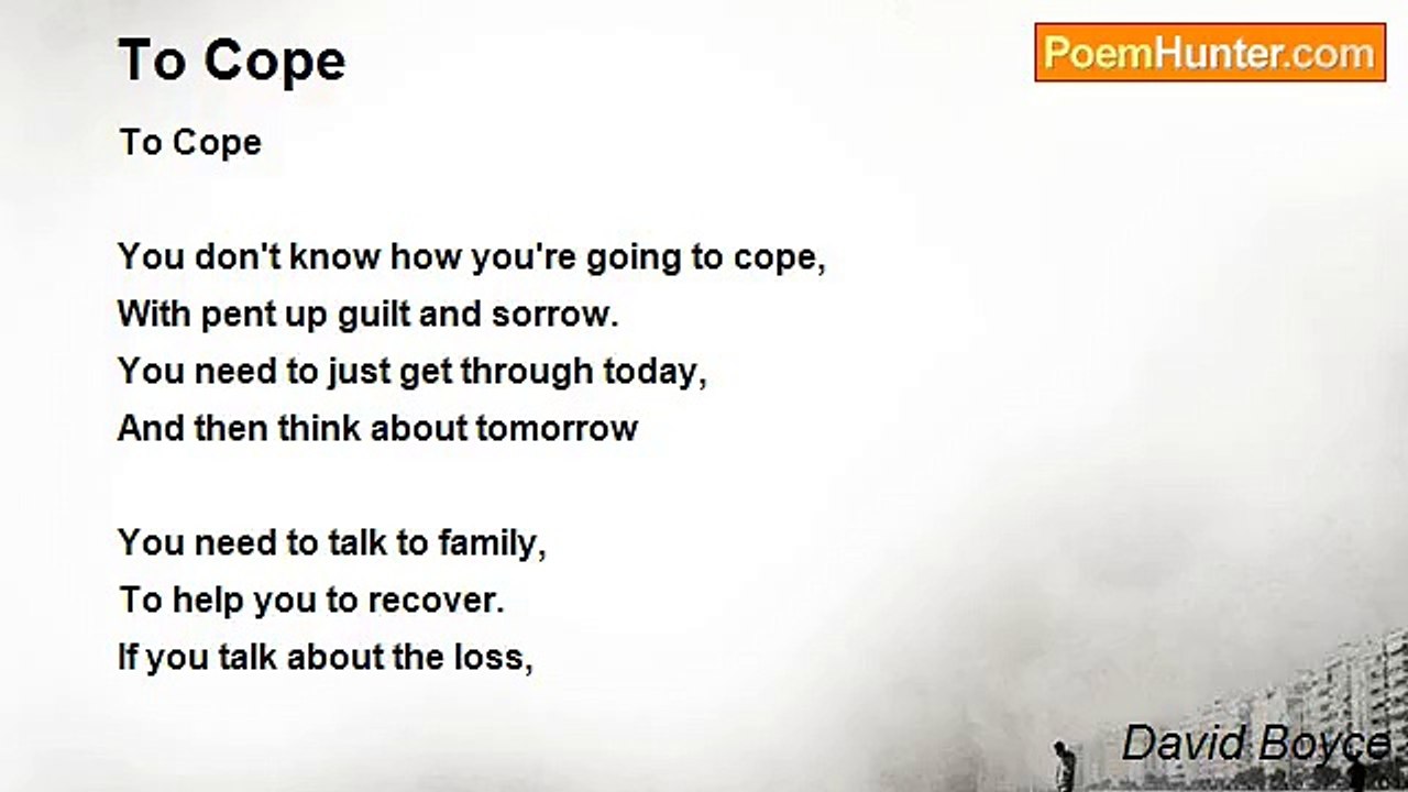 David Boyce - To Cope