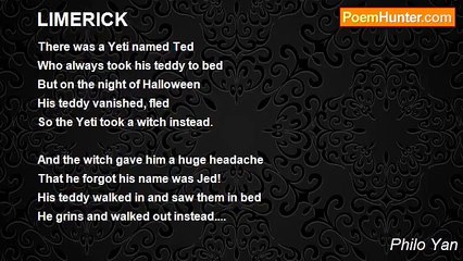 Philo Yan - LIMERICK
