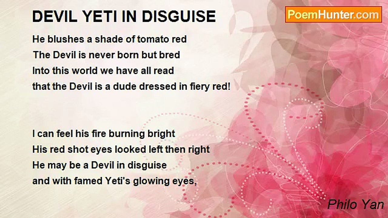 Philo Yan - DEVIL YETI IN DISGUISE