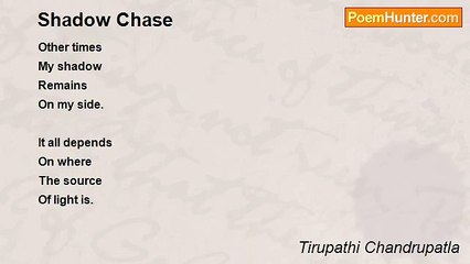 Tirupathi Chandrupatla - Shadow Chase