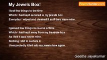 Geetha Jayakumar - My Jewels Box!