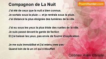 Oilibheir Alain Christie - Compagnon de La Nuit