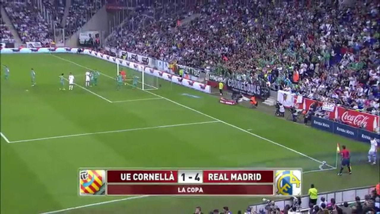 Cornellà 1 Madrid 4