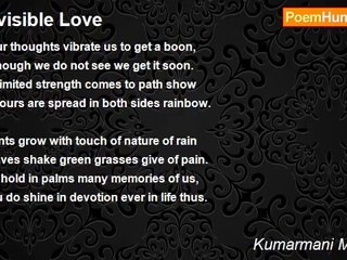Kumarmani Mahakul - Invisible Love