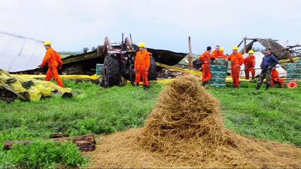Daños en San Ramon por la  turbonada