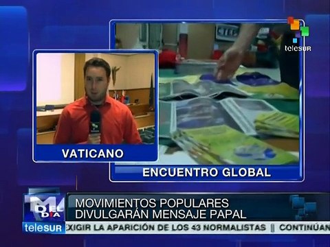 Concluye en El Vaticano Encuentro Mundial de Movimientos Sociales