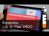 LG G Pad 7.0 V400 Tablet - Vídeo Resenha Brasil