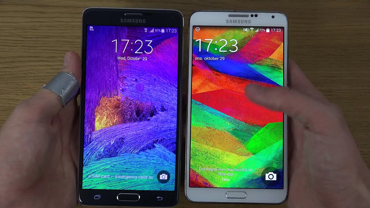 Samsung Galaxy Note 4 vs. Samsung Galaxy Note 3 - Review (4K)