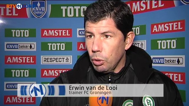 Erwin van de Looi: een thuiswedstrijd zal wel heel fijn zijn - RTV Noord