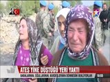 Ateş yine düştüğü yeri yıktı bir anne beklemeye dayanamadı toprağı kazdı