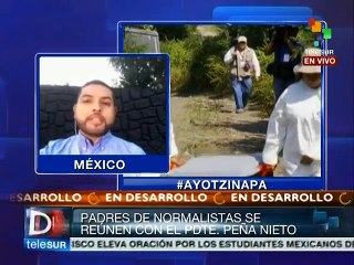 下载视频: Prolongada reunión de padres de normalistas con el gob. mexicano