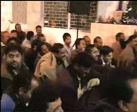 Allama Riaz Hussain Rizvi Biyan Razi Allah yadgar majlis Ashra muharam Lahore