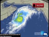 Dunya News-Cyclone Nilofar 660km away from Karachi