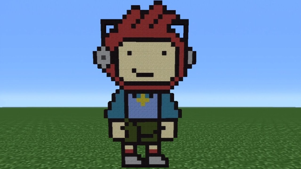 Minecraft Tutorial: How To Make Maxwell (Scribblenauts)