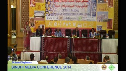Sindhi Media Conference 2014 - SMC (Opening Session) Part 03