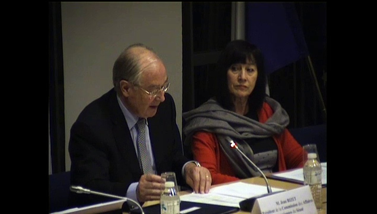 Réunion avec la commission des affaires européennes du Sénat et des députés européens  - Mardi 28 Octobre 2014