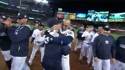 Derek Jeter's Game Winning Hit in Last At-Bat at Yankee Stadium