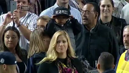 Derek Jeter's Nephew Tips His Cap to Him After Final Game