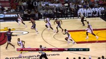 James Ennis' SICK dunk over Rasual Butler! - Wizards vs Heat (10.29.2014)