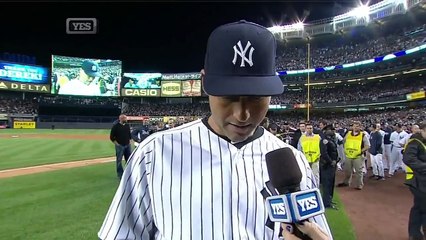 Jeter on walk-off single in final home game