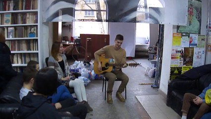 Музыка на осеннем фримаркете в Петрозаводске. часть 1 [26.10.2014]