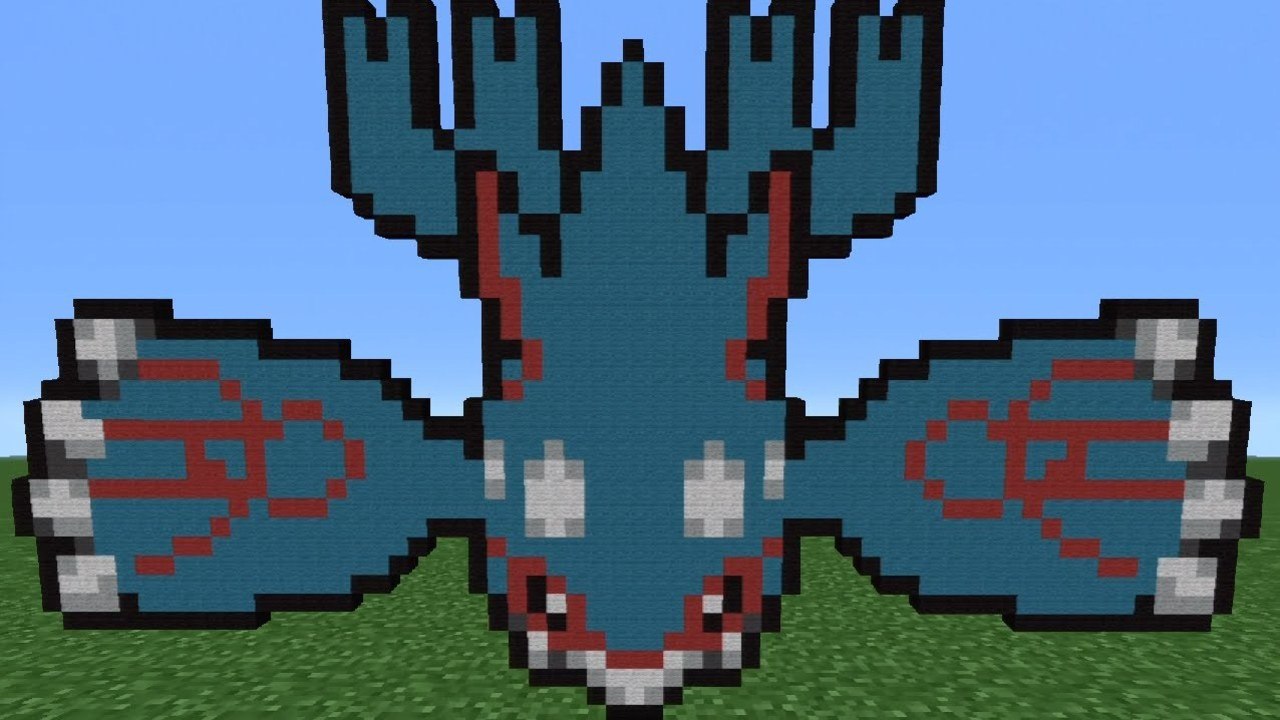 Minecraft Tutorial: How To Make Kyogre