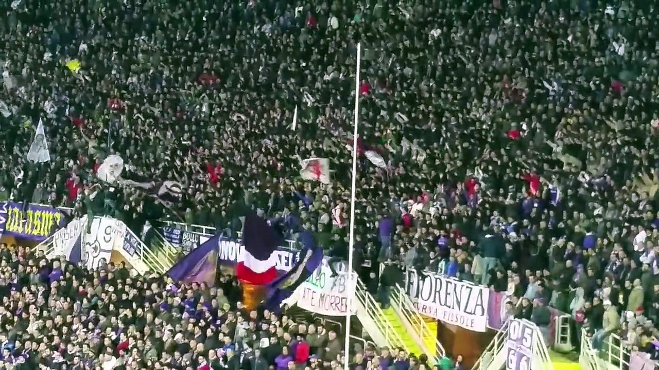 Fiorentina - Udinese 3-0 29/10/14 Tifo Ultras Viola