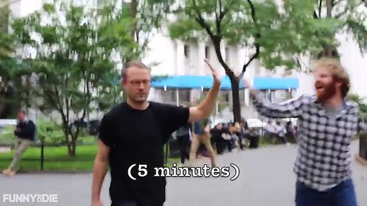 10 heures de marche pour un homme à New York mp4