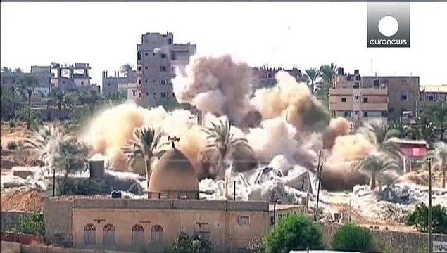 Biztonsági zónával védekezik Egyiptom Gázai határszakaszán