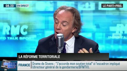 Le parti pris d'Hervé Gattegno: "La réforme territoriale n'a plus aucun sens !" - 30/10