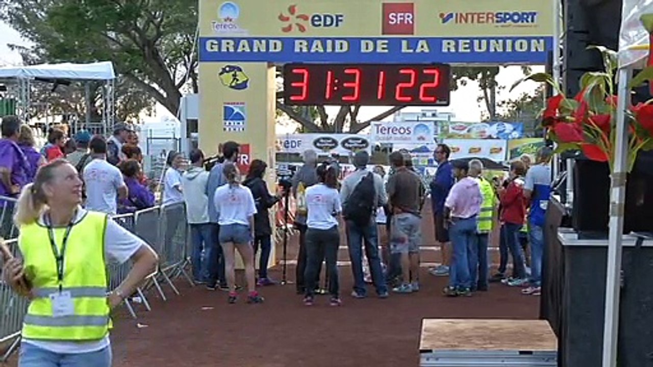 Arrivées du Grand Raid 2014 du samedi de 00H02 à 17H21