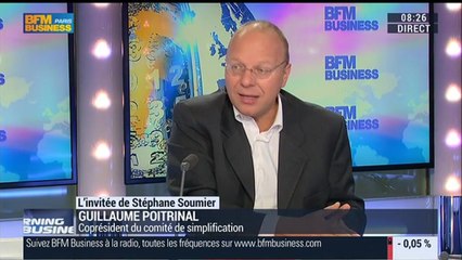 Choc de simplification: Le gouvernement va présenter cinquante nouvelles mesures: Guillaume Poitrinal – 30/10