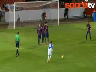 Catalunya Kupasına damga vuran frikik!