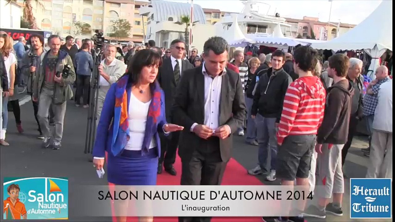 CAP D'AGDE - 2014 - SALON NAUTIQUE D'AUTOMNE 2014 - L'inauguration