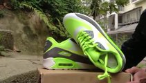 Nike Air Max 90 Hyperfuse Grey Green Fluorescent Review Shoes-clothes-china.ru