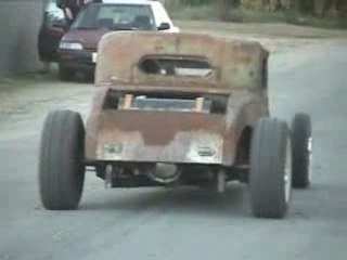 rat rod burnouts run
