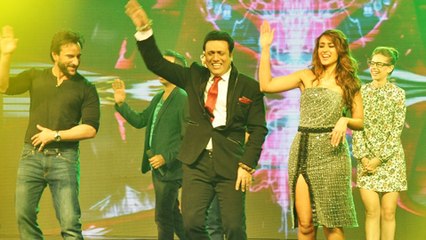 Govinda Dances With Saif Ali Khan, Illeana D'Cruz And Kalki Koechlin | Happy Endin Music Launch