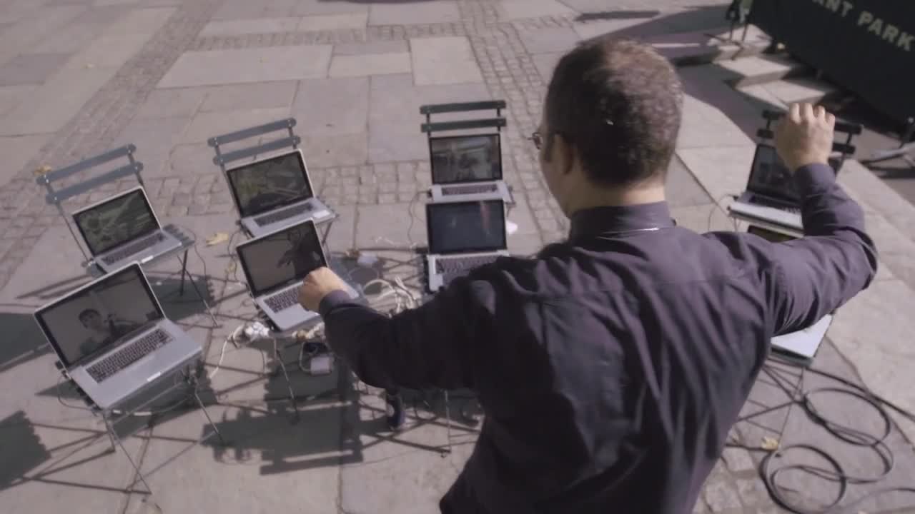 Une symphonie dans le métro de New-York grâce au WiFi