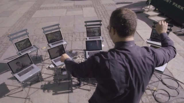 Une symphonie dans le métro de New-York grâce au WiFi