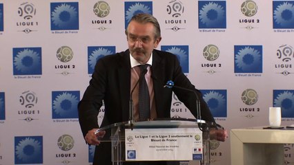 La Ligue 1 et la Ligue 2 soutiennent le Bleuet de France - Conférence de Presse