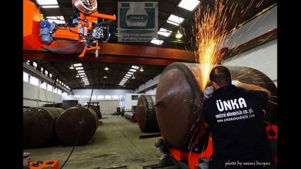 Ünka Endüstri Mühendislik Depolama Tankları İmalatı / Manufacturing of Field Tanks