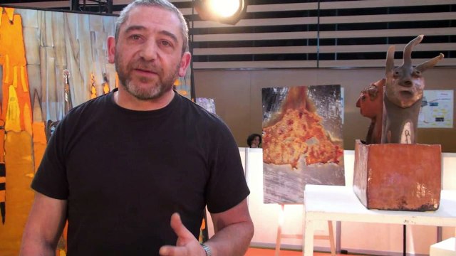 Gérard Safar est président de l'association Art Prime qui permet à tous d'exprimer son art. Rencontre sur le salon Handica